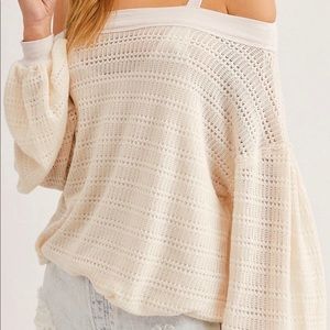 Free people knit top